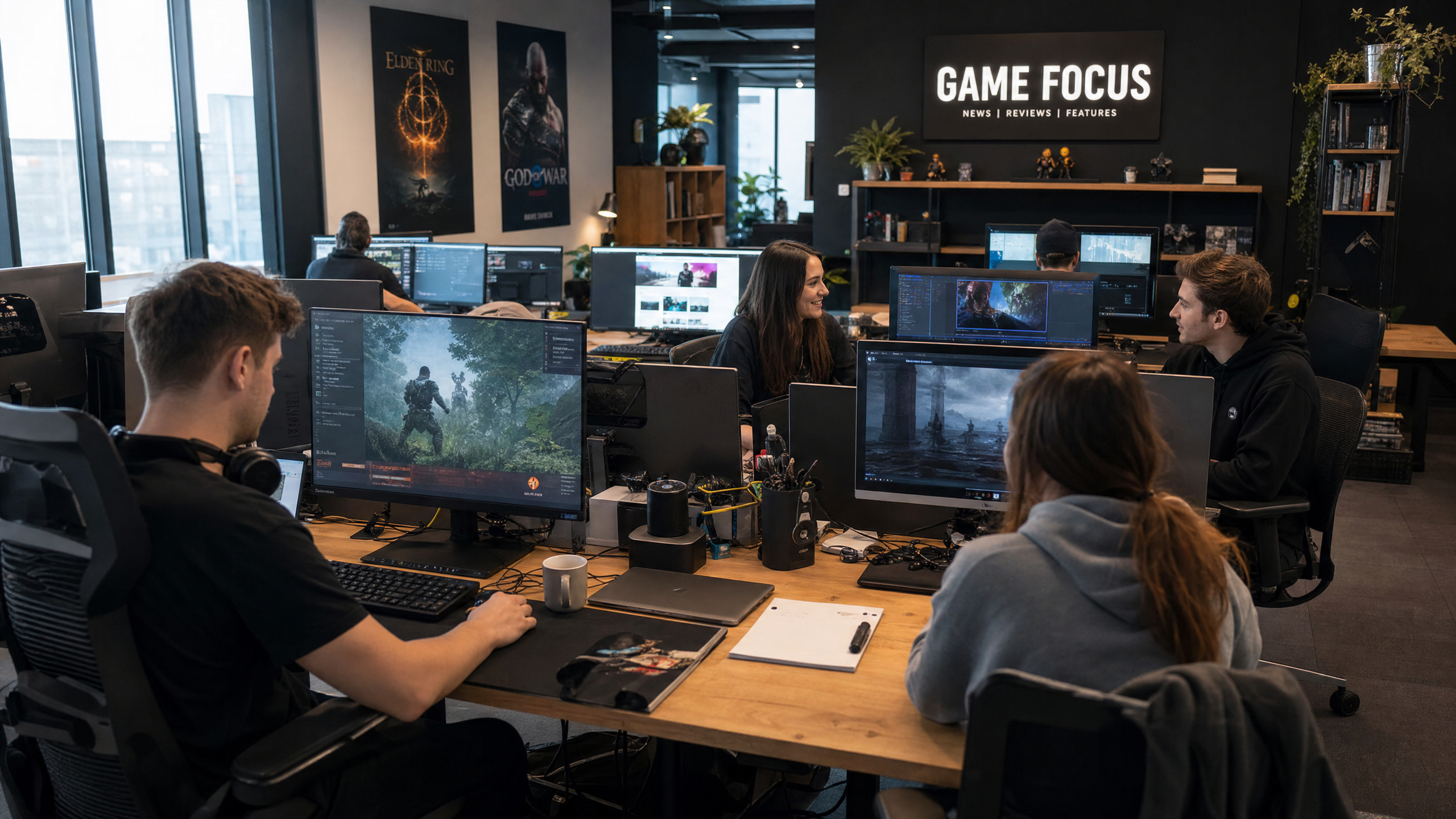 The BattleBravo team at work